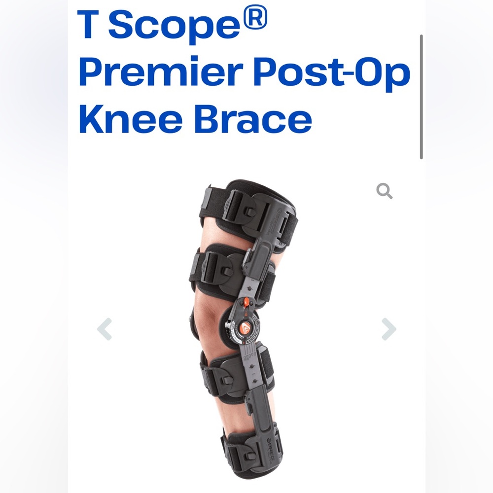 Breg T Scope Post Op Adjustable Knee Brace